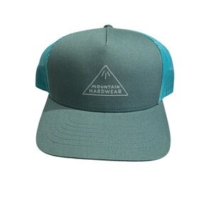 Mountain Hardwear Teal Trucker Hat